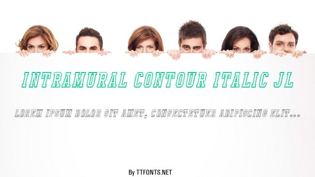 Intramural Contour Italic JL example